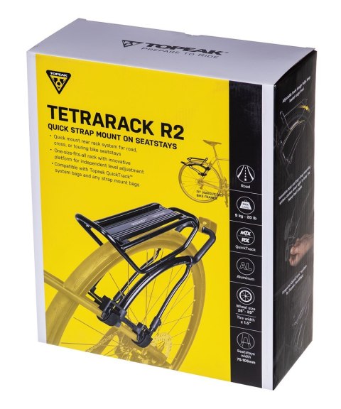 Bagażnik rowerowy Topeak TetraRack R2, dla szosa/grawel, Rear Bagażnik rowerowy Topeak TetraRack R2, dla szosa/grawel, Rear