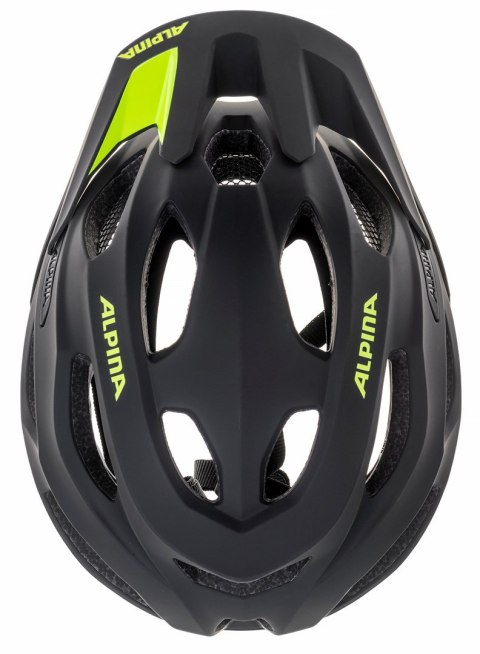 Kask rowerowy ALPINA CARAPAX 2.0 czany-neon żółty matt 57-62 Kask rowerowy ALPINA CARAPAX 2.0 czany-neon żółty matt 57-62