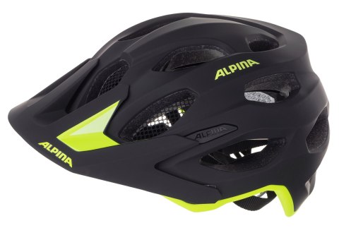 Kask rowerowy ALPINA CARAPAX 2.0 czany-neon żółty matt 57-62 Kask rowerowy ALPINA CARAPAX 2.0 czany-neon żółty matt 57-62