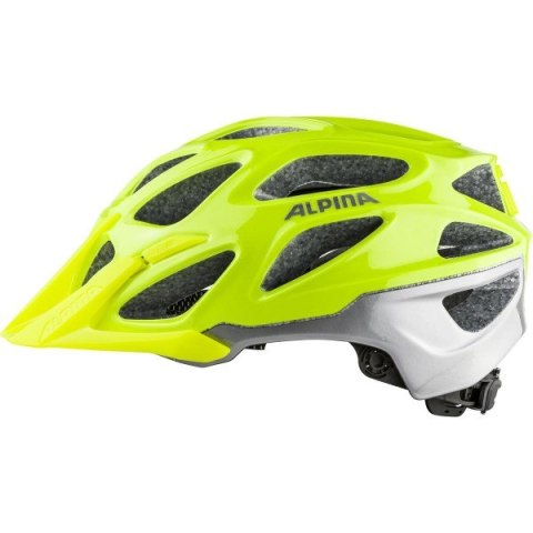 Kask rowerowy ALPINA MYTHOS 3.0 L.E. jaskrawo-zielono-szary połysk 52-57 Kask rowerowy ALPINA MYTHOS 3.0 L.E. jaskrawo-zielono-szary połysk 52-57