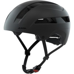 Kask rowerowy ALPINA SOHO BLACK MATT 51-56