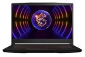 MSI Thin GF63 12VE-665XPL i5-12450H 15.6"FHD 16GB SSD512 RTX 4050 6GB NoOS