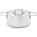 Garnek niski Demeyere Industry 5 - 4 ltr