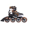 Łyżworolki NILS Extreme NA1060S czarno-pomarańczowe rozm. 41