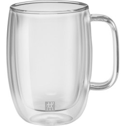 Zestaw dwóch szklanek do latte macchiato z uchwytem Zwilling Sorrento - 450 ml
