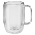 Zestaw dwóch szklanek do latte macchiato z uchwytem Zwilling Sorrento - 450 ml