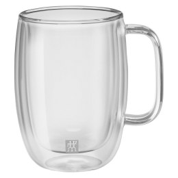 Zestaw dwóch szklanek do latte macchiato z uchwytem Zwilling Sorrento - 450 ml