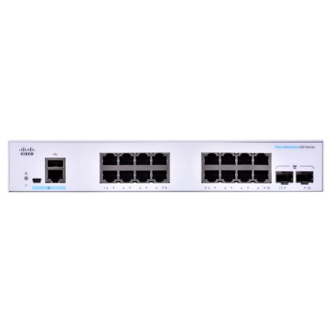 CBS250 Smart 16-port GE, 2x1G SFP CBS250 Smart 16-port GE, 2x1G SFP