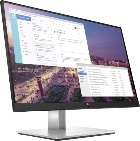 HP E-Series E23 G4 58,4 cm (23") 1920 x 1080 px Full HD monitor LCD Czarny, Srebrny HP E-Series E23 G4 58,4 cm (23") 1920 x 1080 px Full HD monitor LCD Czarny, Srebrny