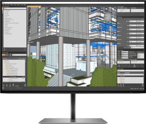 HP Z24n G3 61 cm (24") 1920 x 1200 px WUXGA monitor LED Srebrny HP Z24n G3 61 cm (24") 1920 x 1200 px WUXGA monitor LED Srebrny
