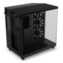 Wieża typu midi-tower NZXT H6 Flow - czarna