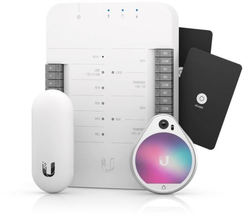Ubiquiti UA-SK | Zestaw startowy | UniFi Access Starter Kit, 1x UA-HUB + 1x UA-PRO + 1x UA-LITE + 1x UA-CARD Ubiquiti UA-SK | Zestaw startowy | UniFi Access Starter Kit, 1x UA-HUB + 1x UA-PRO + 1x UA-LITE + 1x UA-CARD