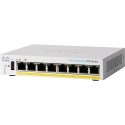Cisco CBS250-8PP-D-EU Smart 8-port GE, Partial PoE+ 45W, Desktop, Ext PSU
