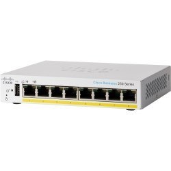 Cisco CBS250-8PP-D-EU Smart 8-port GE, Partial PoE+ 45W, Desktop, Ext PSU