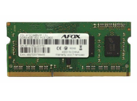AFOX SO-DIMM DDR4 8G 2666MHZ MICRON CHIP AFSD48FH1P AFOX SO-DIMM DDR4 8G 2666MHZ MICRON CHIP AFSD48FH1P