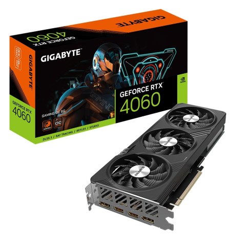 Karta graficzna Gigabyte GeForce RTX 4060 GAMING OC 8GB GDDR6 Karta graficzna Gigabyte GeForce RTX 4060 GAMING OC 8GB GDDR6
