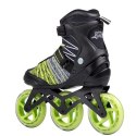 Łyżworolki NILS Extreme NA1206 czarno-zielone rozm. 40