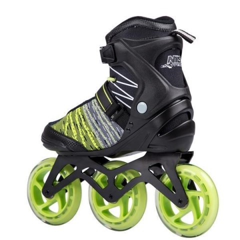 Łyżworolki NILS Extreme NA1206 czarno-zielone rozm. 40 Łyżworolki NILS Extreme NA1206 czarno-zielone rozm. 40