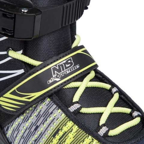 Łyżworolki NILS Extreme NA1206 czarno-zielone rozm. 40 Łyżworolki NILS Extreme NA1206 czarno-zielone rozm. 40