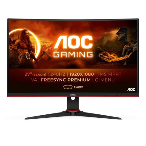 MONITOR AOC LED 27" C27G2ZE/BK MONITOR AOC LED 27" C27G2ZE/BK