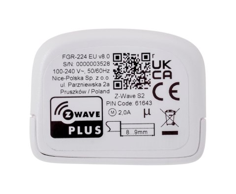Sterownik Rolet Fibaro FGR-224 Sterownik Rolet Fibaro FGR-224