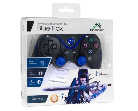 TRACER GAMEPAD BLUE FOX BLUETOOTH PS3 TRAJOY43818 TRACER GAMEPAD BLUE FOX BLUETOOTH PS3 TRAJOY43818