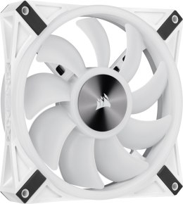 Corsair iCUE QL140 RGB PWM Fan 2 Pack z kontrolerem RGB - 140mm, biały