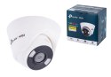 Kamera TP-LINK VIGI C440(2.8mm) W pełni kolorowa kamera sieciowa VIGI typu Turret, 4MP, Inteligentne kodowanie H.265+: