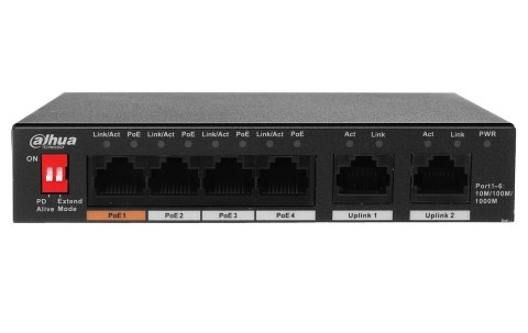SWITCH DAHUA PFS3006-4GT-60-V2 SWITCH DAHUA PFS3006-4GT-60-V2