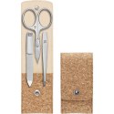 Zestaw do manicure Zwilling Twinox - korkowe etui, 3 elementy
