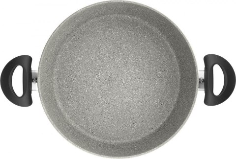 Głęboka patelnia granitowa indukcyjna z 2 uchwytami Ballarini Ferrara - 28 cm Głęboka patelnia granitowa indukcyjna z 2 uchwytami Ballarini Ferrara - 28 cm