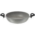 Głęboka patelnia granitowa indukcyjna z 2 uchwytami Ballarini Ferrara - 28 cm