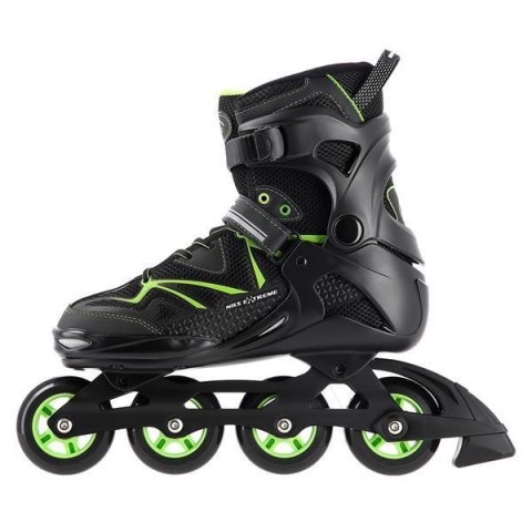 Łyżworolki NILS Extreme NA9022 czarno-zielone rozm. 39 Łyżworolki NILS Extreme NA9022 czarno-zielone rozm. 39