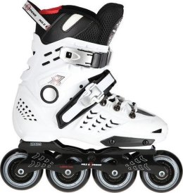 Łyżworolki slalomowe NILS Extreme NA20001 białe rozm. 41