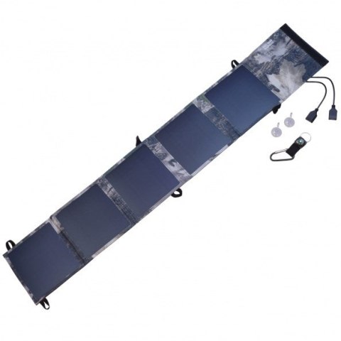 POWERNEED PANEL SOLARNY 18W, WYJŚCIE: USB 2X 5V, 2.1A ES-5 POWERNEED PANEL SOLARNY 18W, WYJŚCIE: USB 2X 5V, 2.1A ES-5