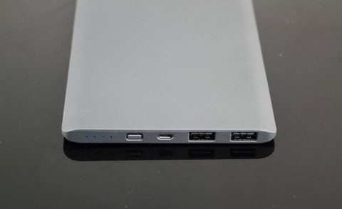 PowerNeed Powerbank (10000mAh) 2x USB grafitowy PowerNeed Powerbank (10000mAh) 2x USB grafitowy