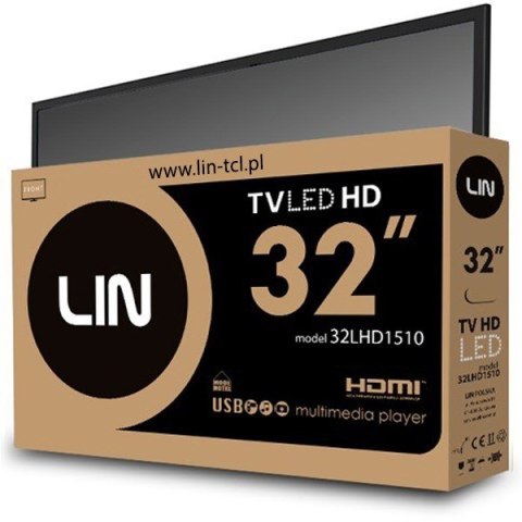 Telewizor 32" LIN 32LHD1510 HD Ready DVB-T2 Telewizor 32" LIN 32LHD1510 HD Ready DVB-T2