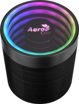 Chłodzenie procesora Aerocool Mirage 5, ARGB, PWM - czarny