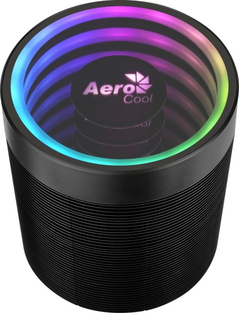 Chłodzenie procesora Aerocool Mirage 5, ARGB, PWM - czarny Chłodzenie procesora Aerocool Mirage 5, ARGB, PWM - czarny