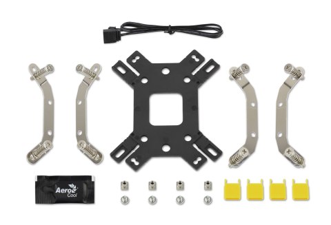 Chłodzenie procesora Aerocool Mirage 5, ARGB, PWM - czarny Chłodzenie procesora Aerocool Mirage 5, ARGB, PWM - czarny