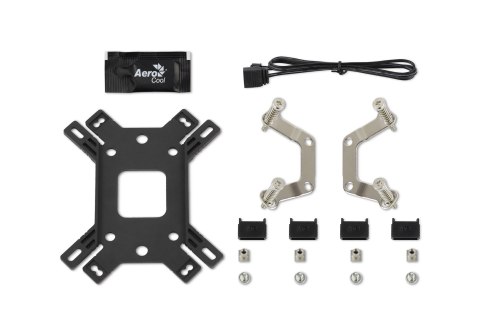 Chłodzenie procesora Aerocool Mirage 5, ARGB, PWM - czarny Chłodzenie procesora Aerocool Mirage 5, ARGB, PWM - czarny