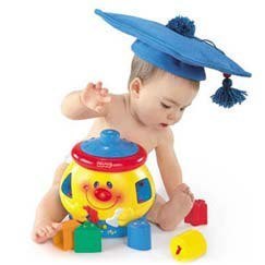 Fisher-Price Garnuszek na klocuszek K0428 p2 MATTEL Fisher-Price Garnuszek na klocuszek K0428 p2 MATTEL