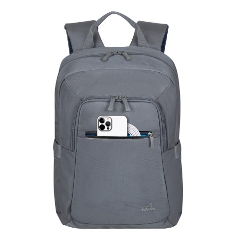 RIVACASE PLECAK NA LAPTOP 13,3-14" ALPENDORF ECO, SZARY, MATERIAŁ WODOODPORNY, EKO RPET, KIESZENIE NA SMARTFON, DOKUM.,AKCES. RIVACASE PLECAK NA LAPTOP 13,3-14" ALPENDORF ECO, SZARY, MATERIAŁ WODOODPORNY, EKO RPET, KIESZENIE NA SMARTFON, DOKUM.,AKCES.