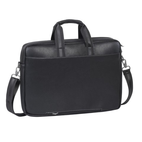 RIVACASE TORBA NA LAPTOP 16" ORLY, CZARNA, MATERIAŁ WODOODPORNY, KIESZENIE NA TABLET 10,1", SMARTFON, DOKUMENTY I AKCESORIA RIVACASE TORBA NA LAPTOP 16" ORLY, CZARNA, MATERIAŁ WODOODPORNY, KIESZENIE NA TABLET 10,1", SMARTFON, DOKUMENTY I AKCESORIA