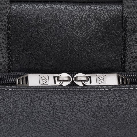 RIVACASE TORBA NA LAPTOP 16" ORLY, CZARNA, MATERIAŁ WODOODPORNY, KIESZENIE NA TABLET 10,1", SMARTFON, DOKUMENTY I AKCESORIA RIVACASE TORBA NA LAPTOP 16" ORLY, CZARNA, MATERIAŁ WODOODPORNY, KIESZENIE NA TABLET 10,1", SMARTFON, DOKUMENTY I AKCESORIA