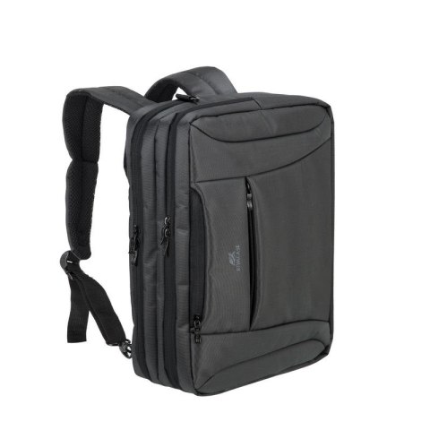 RIVACASE TORBA/PLECAK NA LAPTOP 16" CENTRAL, CZARNA, TORBA KONWERTOWANA DO PLECAKA RIVACASE TORBA/PLECAK NA LAPTOP 16" CENTRAL, CZARNA, TORBA KONWERTOWANA DO PLECAKA