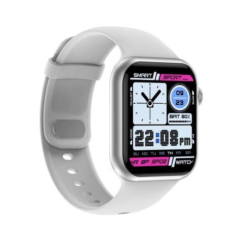 Smartwatch Kumi KU3 META Enhanced srebrny Smartwatch Kumi KU3 META Enhanced srebrny