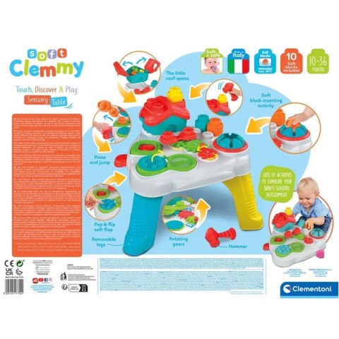 Clementoni Clemmy Stolik sensoryczny 17704 Clementoni Clemmy Stolik sensoryczny 17704