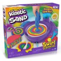 Kinetic Sand - piasek Zakręcone kolory 6063931 Spin Master