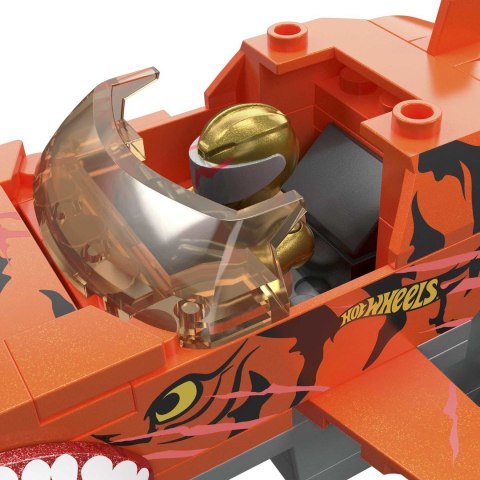 PROMO MEGA BLOKS Hot Wheels MT Tiger Shark Kaskaderski skok Zestaw klocków 245el HKF88 MATTEL PROMO MEGA BLOKS Hot Wheels MT Tiger Shark Kaskaderski skok Zestaw klocków 245el HKF88 MATTEL